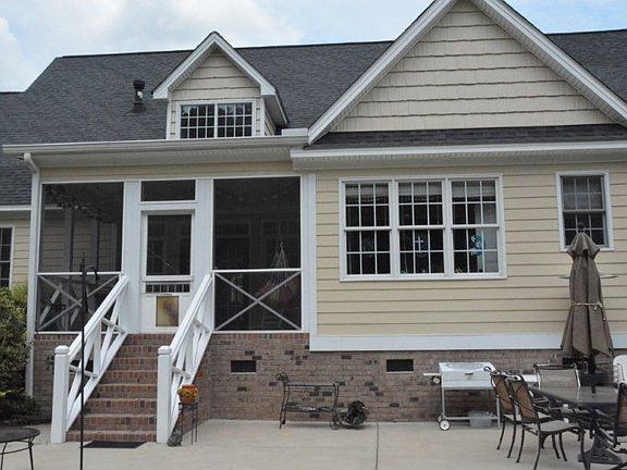 Back View of Screen Porch