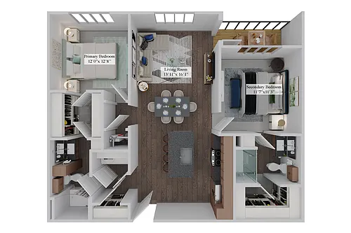 Floor plan The Lode - B1