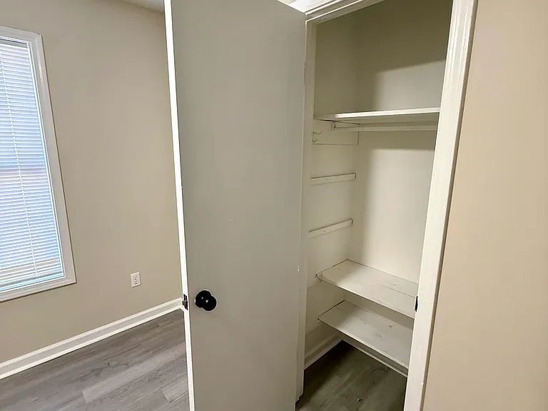 A storage cabinet like this in every room