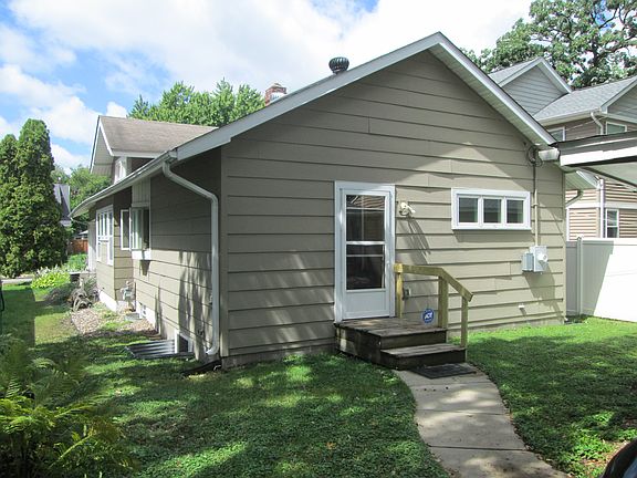 Back door of the house