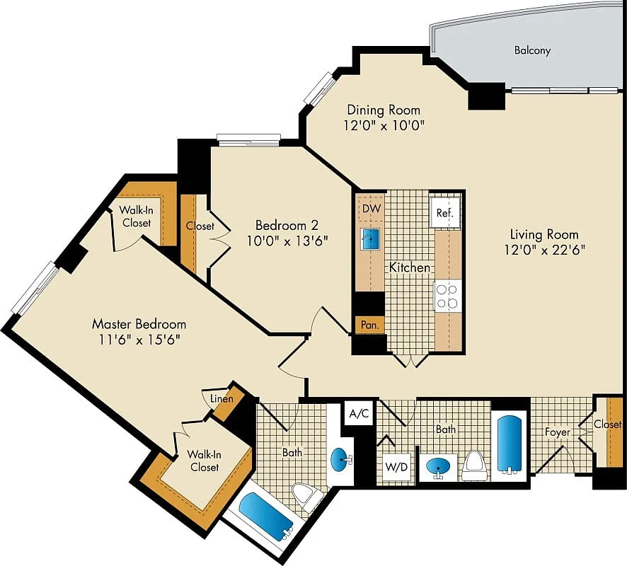 Floor plan McHenry