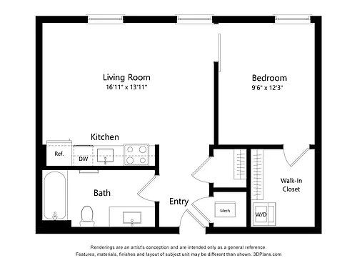 Floor plan 326
