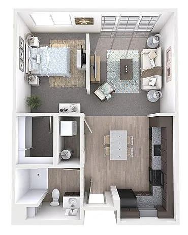 Floor plan Studio