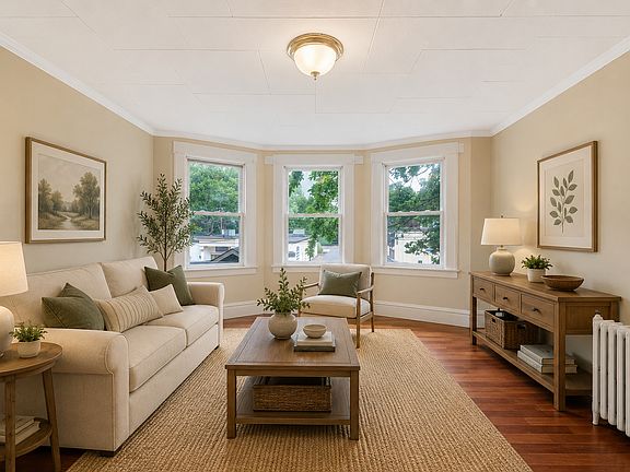 Living Room Virtually Staged