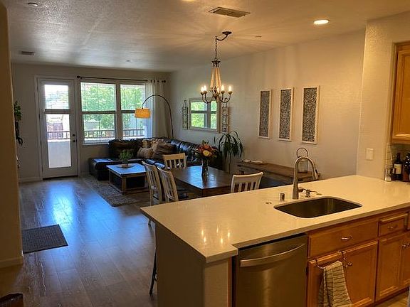 Main Floor Living Space View from Main Floor Bedroom Door