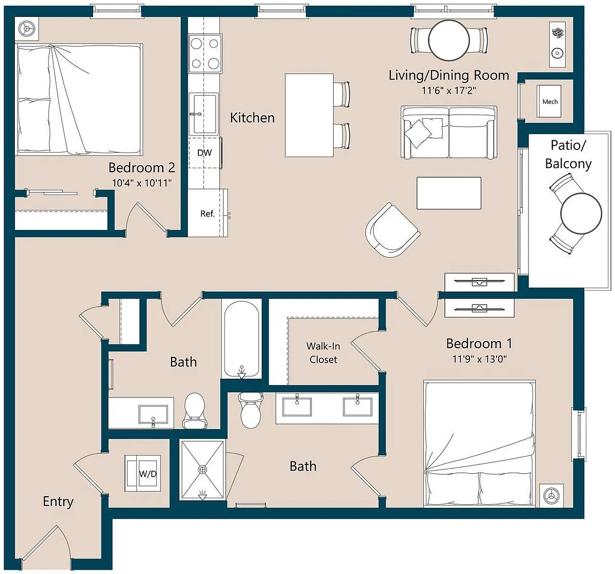 Floor plan B5A