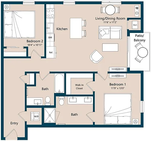 Floor plan B5A