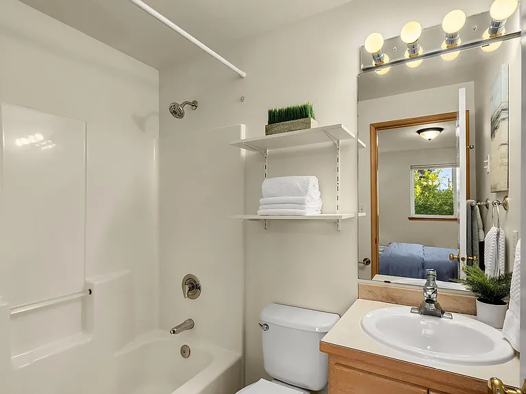 Primary bathroom.