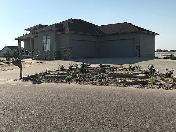 Northeast view of house