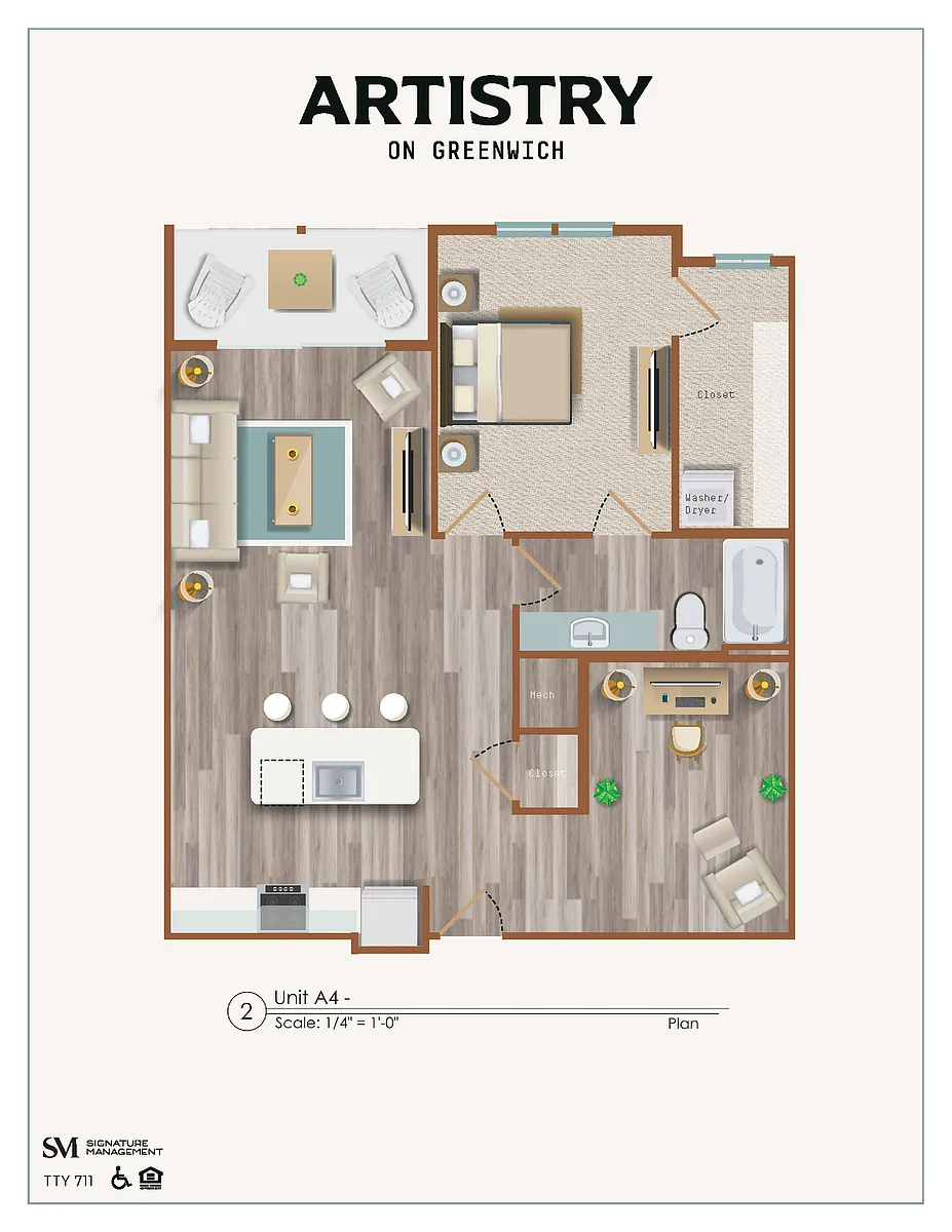 Floor plan A4