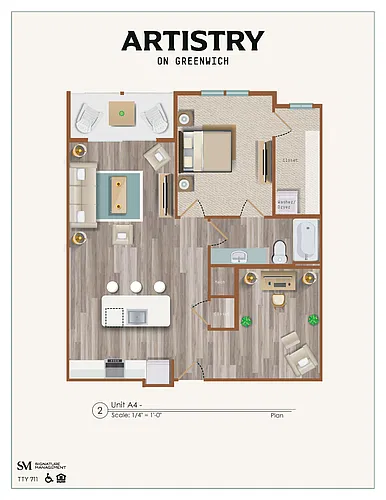 Floor plan A4