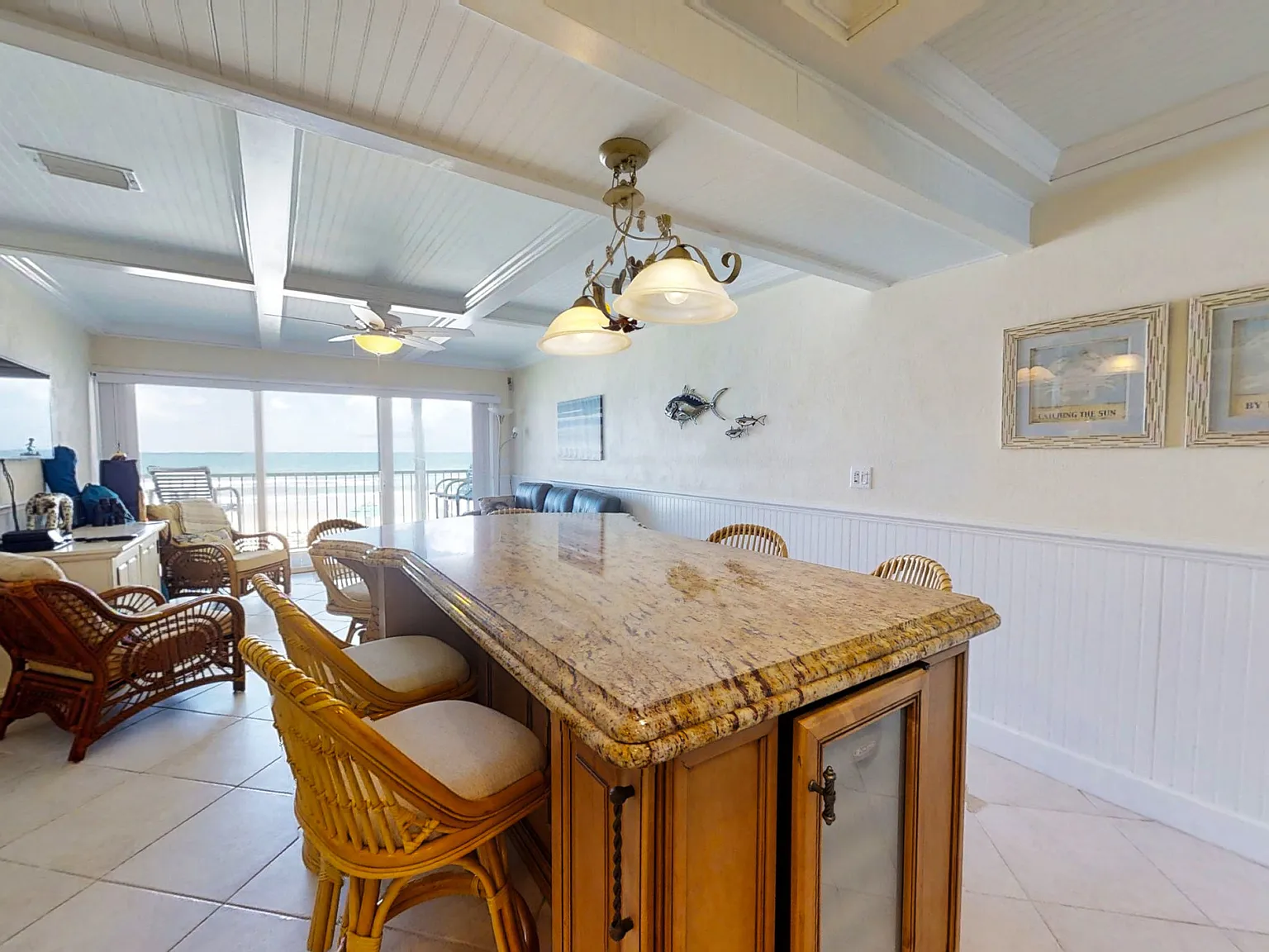 Ocean Club South A203 - Ocean Front Vacation Condo — Photo 4