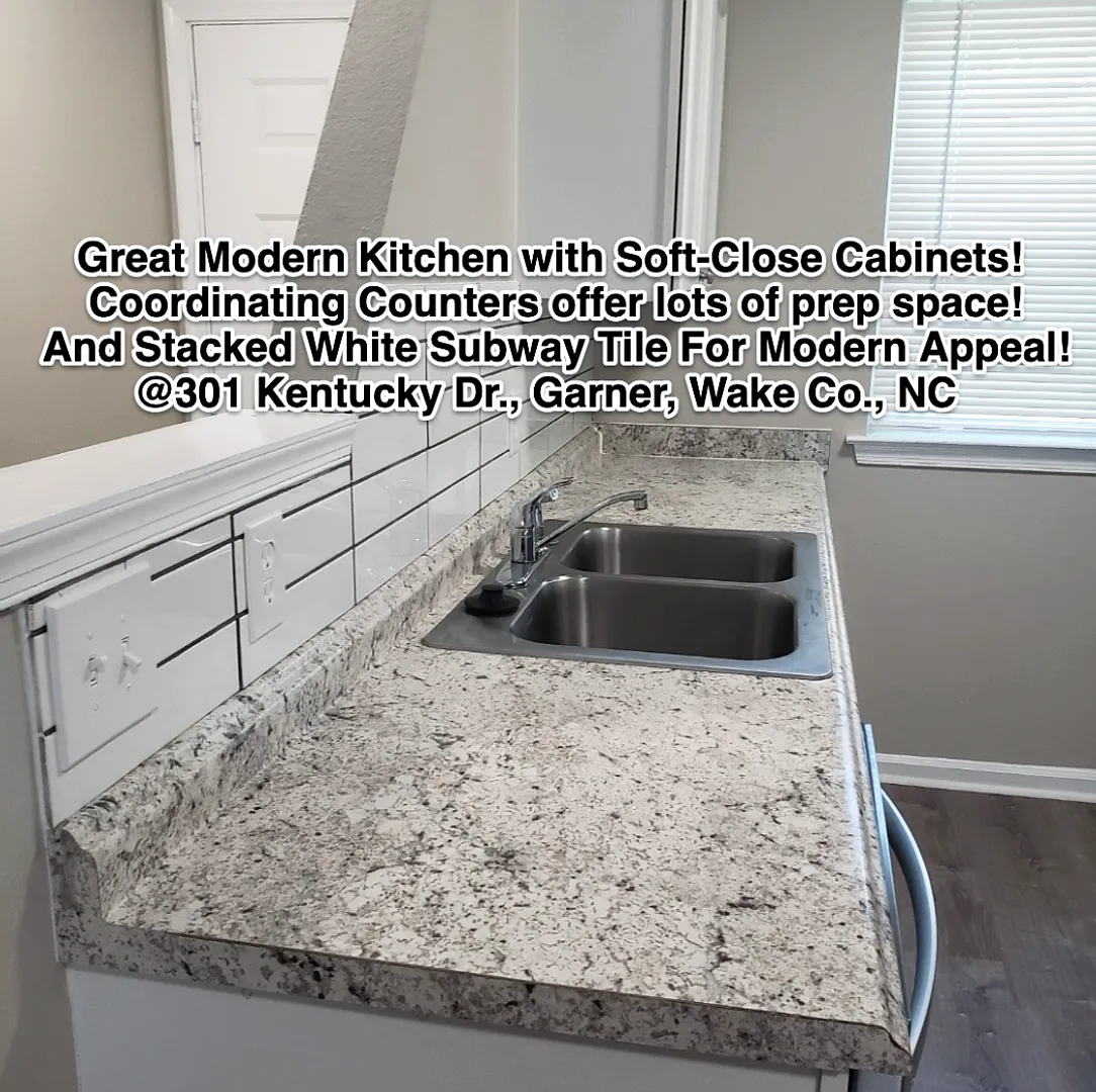 Sleek, Modern 2 Bedroom, 2 Full Bath, Single Level Corner Townhome in Garner! Only $1,375/mo! — Photo 2