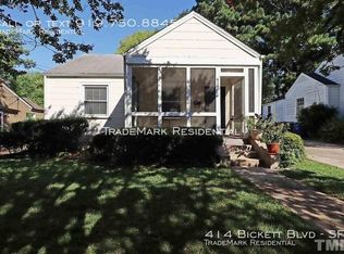 414 Bickett Blvd #SFH, Raleigh, NC 27608