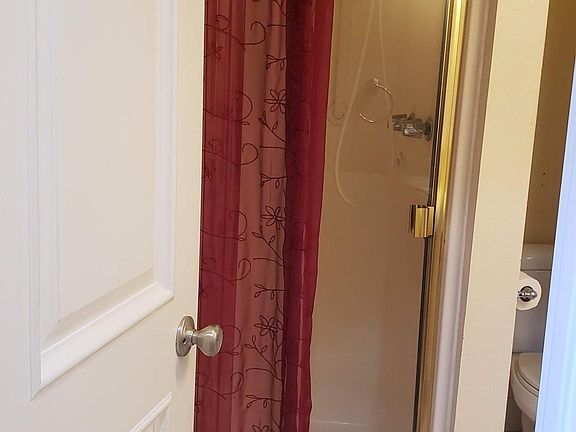 Shower in private bathroom