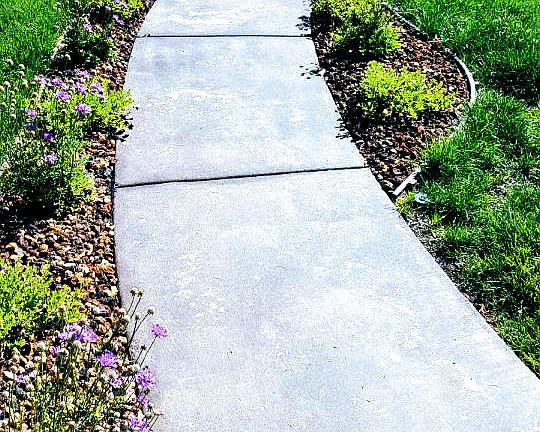 Front walk