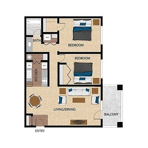 Floor plan Brooklyn