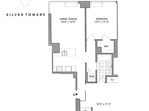 2nd image of 610 W 42nd St APT N43l