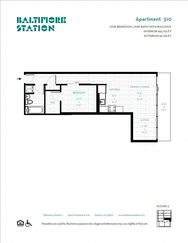Floor plan 310