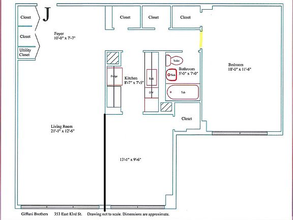 2nd image of 353 E 83rd St APT 3J