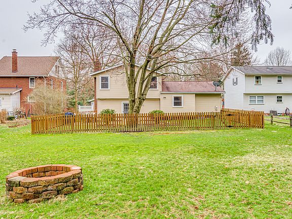 Partially fenced yard