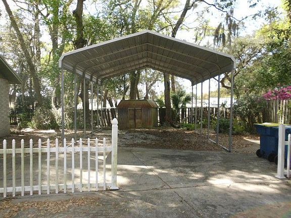 Covered parking for RV