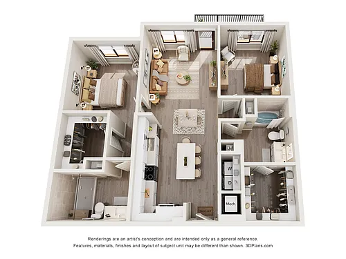 Floor plan B4