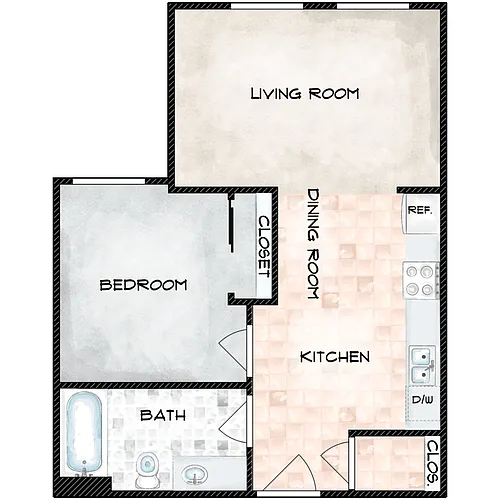 Floor plan B1
