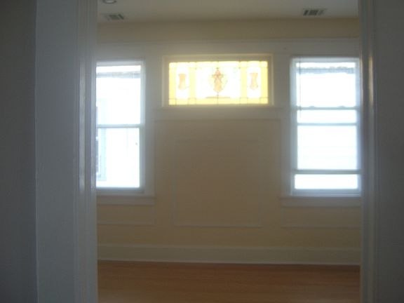 Vintage Stained Glass Window