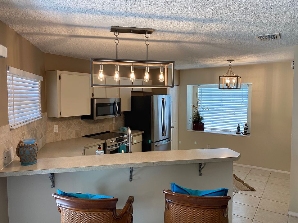 Kitchen - New Modern Light Fixtures, Stainless Steel Appliances - French Door Refrigerator