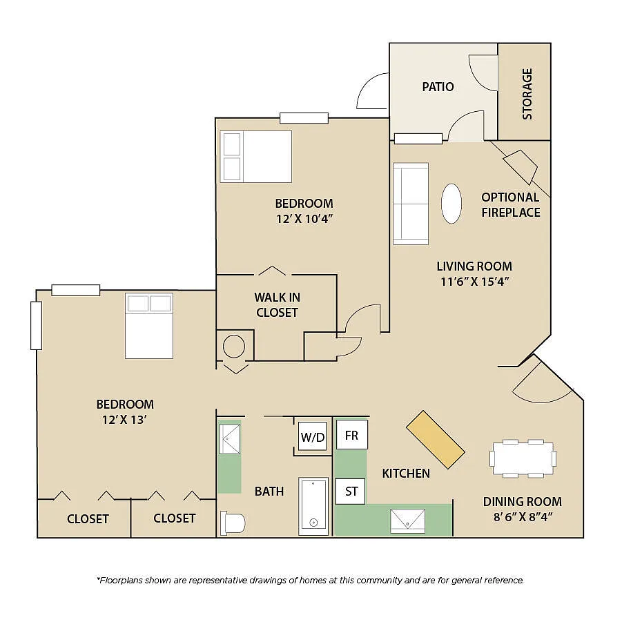 Floor plan Eagle`s Island