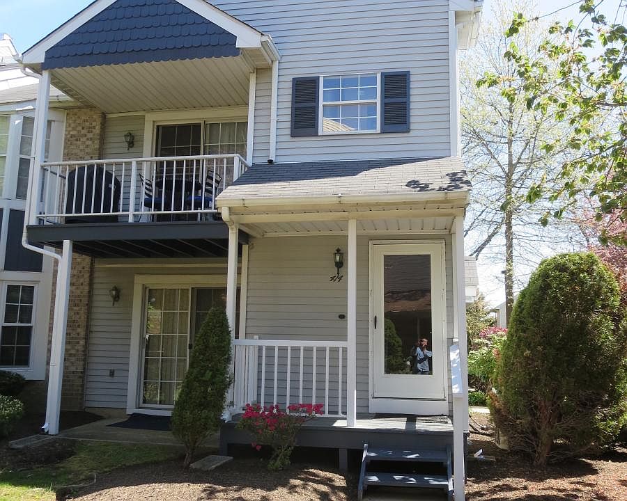 Front porch and balcony