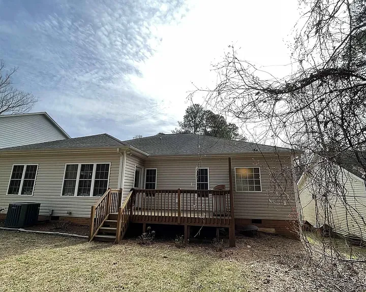 back deck/yard