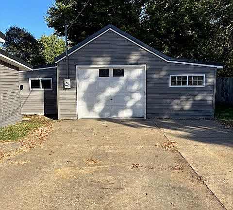 Front of Garage