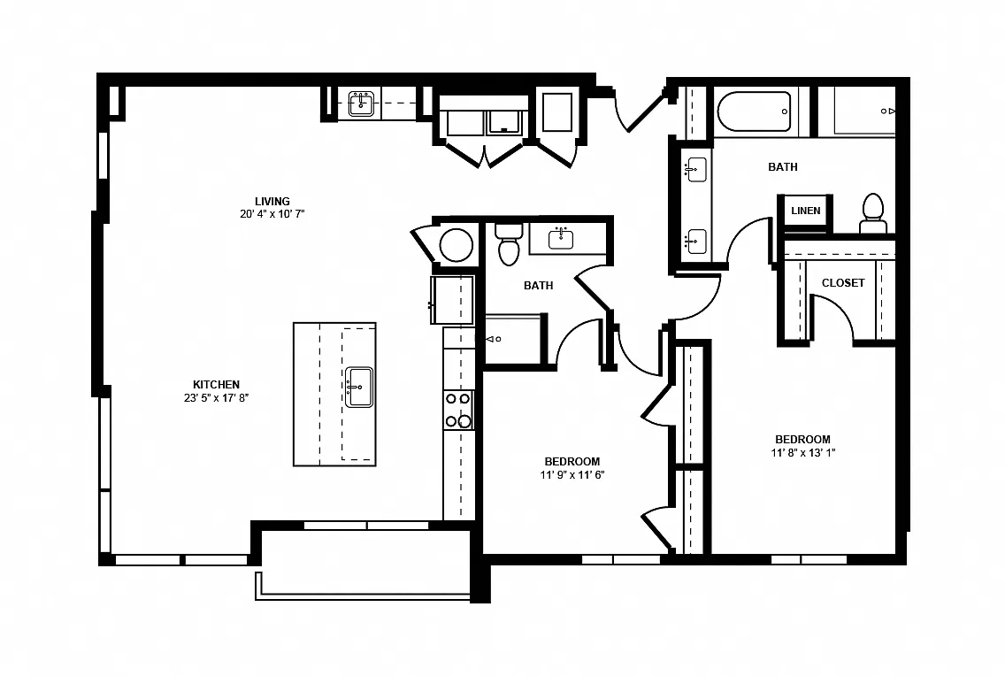 Floor plan B2F