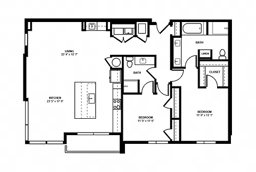 Floor plan B2F