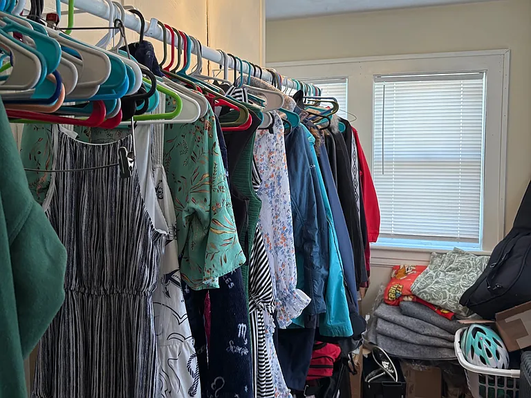 Walk In Closet w/ Walls of Windows! Blinds for all rooms Provided by Landlord.