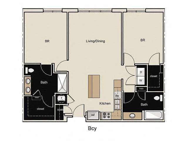 Floor plan Bcy