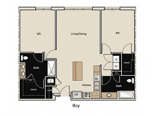 Floor plan Bcy