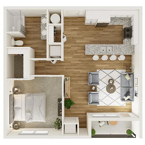 Floor plan Terrazzo