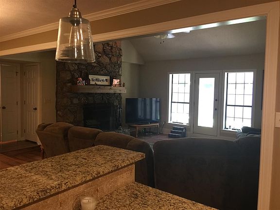 Looking from kitchen