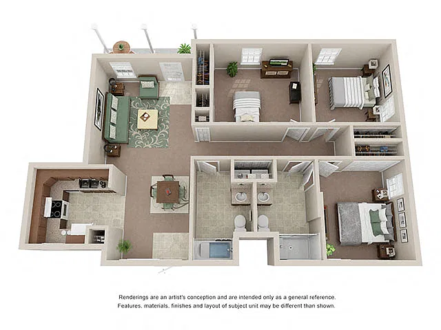 Floor plan The Live Oak