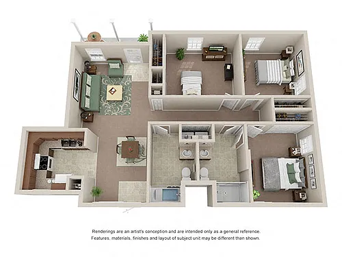 Floor plan The Live Oak