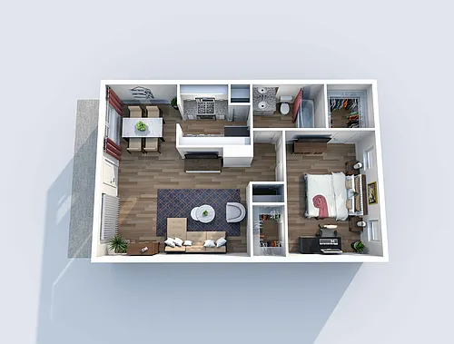 Floor plan A2 - PR