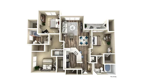 Floor plan The Ansley