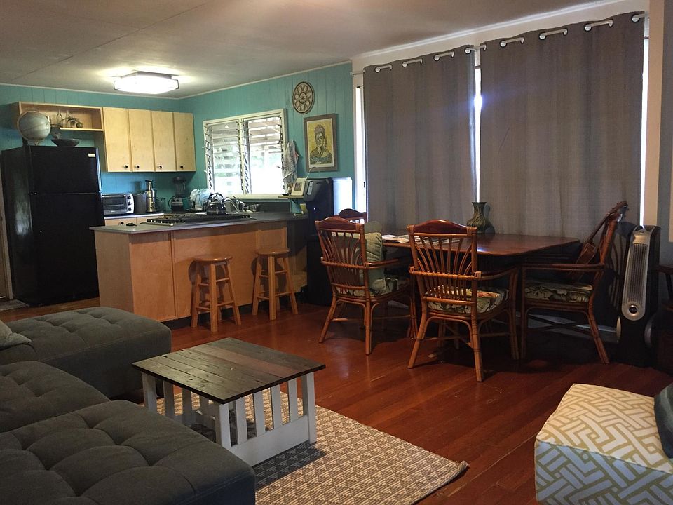 Open plan living area