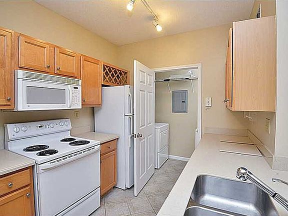 kitchen and laundry room