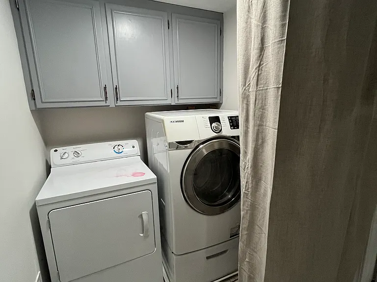 Downstairs laundry/bathroom