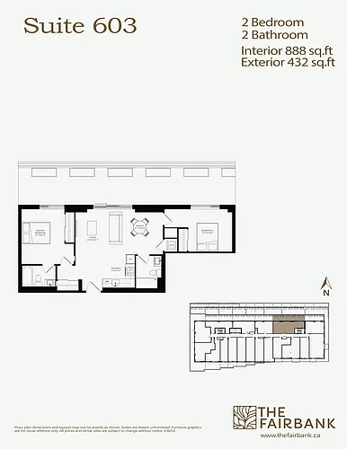 Floor plan 603