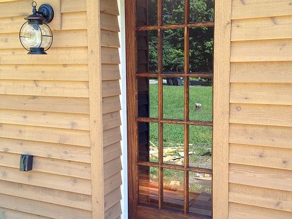 Front entry door